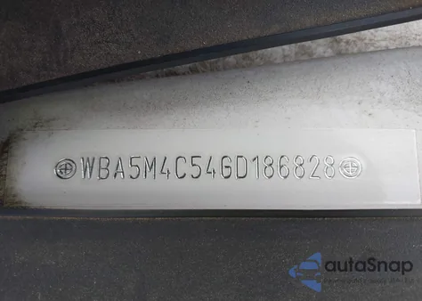 2016 BMW 535I Gran Turismo xDrive z USA, uszkodzony, nr VIN WBA5M4C54GD186828